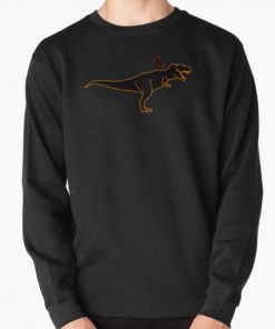 Eminem performing on a T-Rex Pullover Sweatshirt RB0704 product Offical eminem Merch
