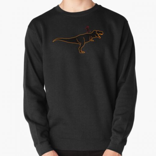 Eminem performing on a T-Rex Pullover Sweatshirt RB0704 product Offical eminem Merch
