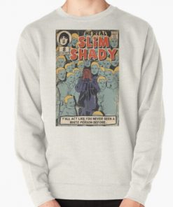 Eminem - The Real Slim Shady Parody Comic Art Pullover Sweatshirt RB0704 product Offical eminem Merch