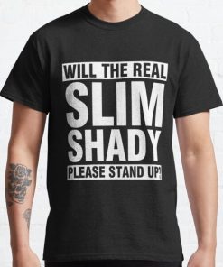 Eminem The Real Slim Shady Classic T-Shirt RB0704 product Offical eminem Merch