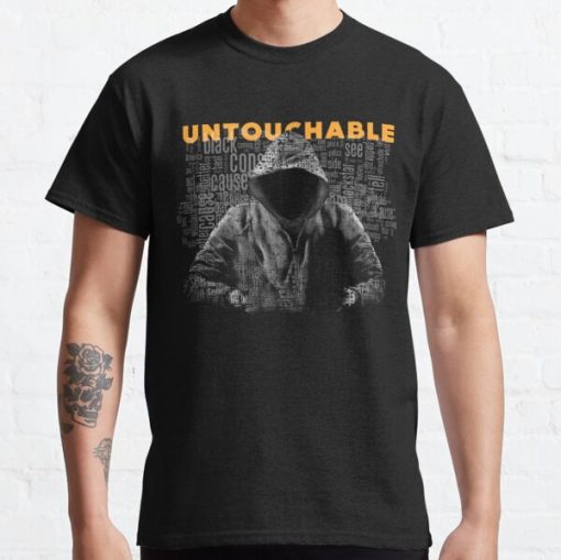 Untouchable, T-Shirt, Eminem Revival Album, Word Cloud Classic T-Shirt RB0704 product Offical eminem Merch