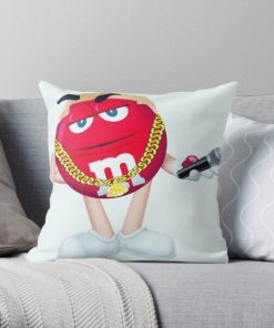 eminem and m&m Throw Pillow RB0704 product Offical eminem Merch