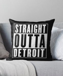 Eminem - Detroit  Throw Pillow RB0704 product Offical eminem Merch