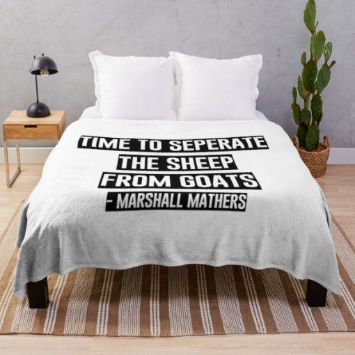 Eminem Quote Throw Blanket RB0704 product Offical eminem Merch
