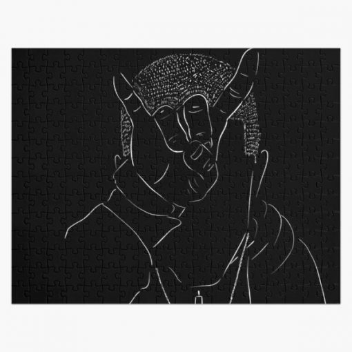 Eminem devil portrait Jigsaw Puzzle RB0704 product Offical eminem Merch